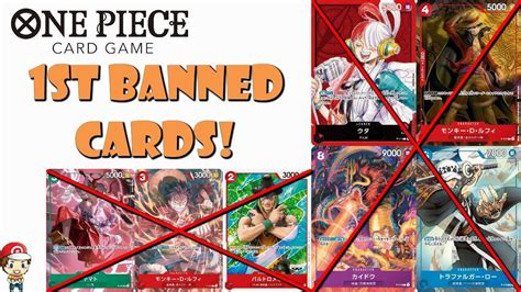 1 offer from $19. . One piece tcg ban list